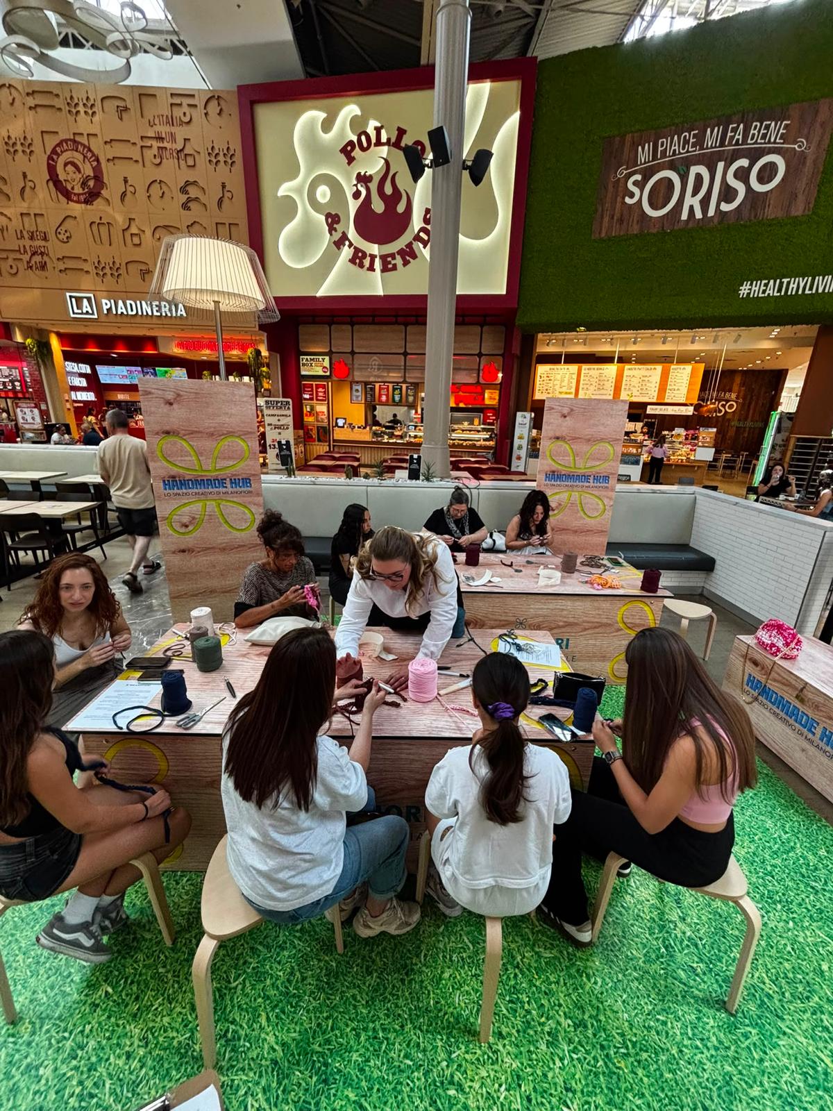 Workshop uncinetto Centro Commerciale Assago-Milanofiori
