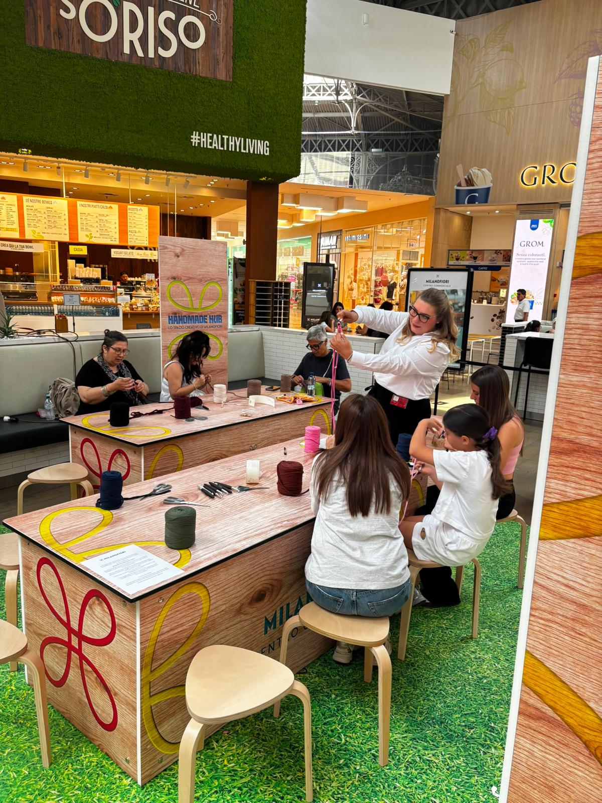 Workshop uncinetto Centro Commerciale Assago-Milanofiori
